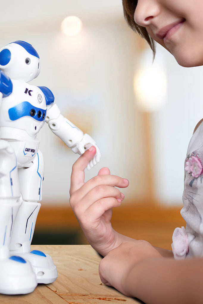 SGILE RC Robot Toy, Programmable Intelligent , Blue – sgile
